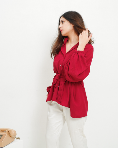 Malika top cherry wood
