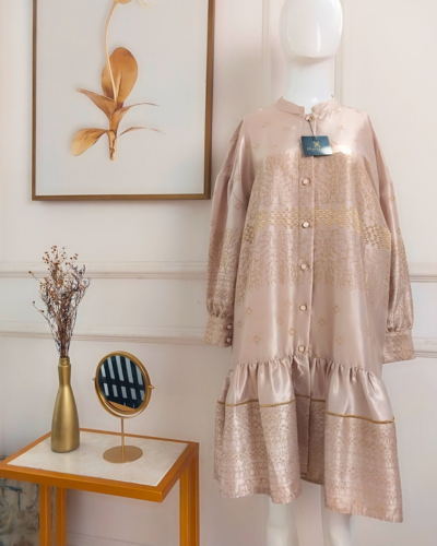 Camelia Tunic Biscuit
