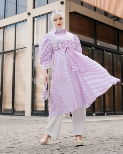 Aidene midi dress lavender