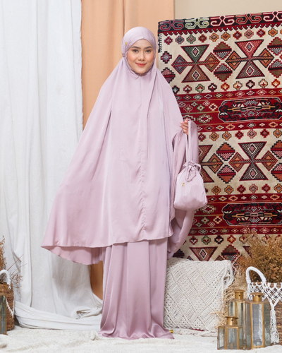 Mukena khadijah peanut