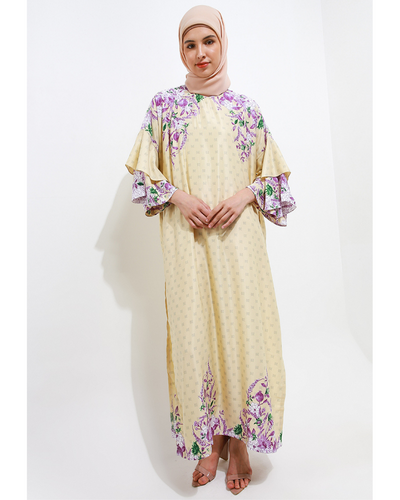 Kaftan babungo yellow