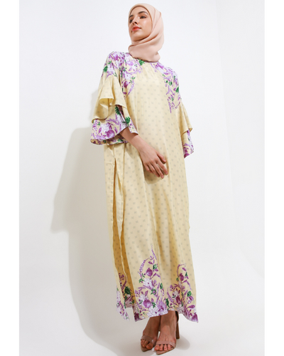 Kaftan babungo yellow