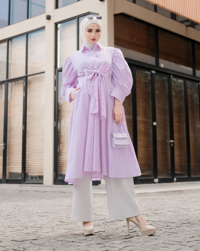 Aidene midi dress lavender