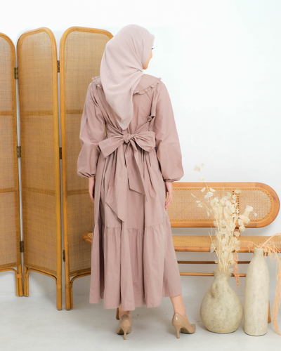 Mafaza dress beige