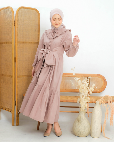 Mafaza dress beige
