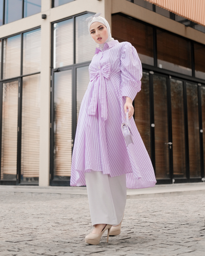 Aidene midi dress lavender