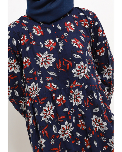 Melly homedress donker