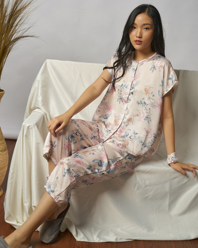 Pajamas seruni baby pink