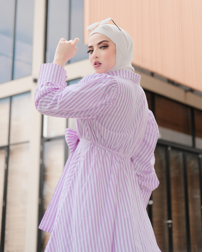 Aidene midi dress lavender