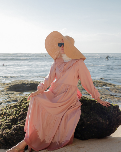 Mafaza dress blush