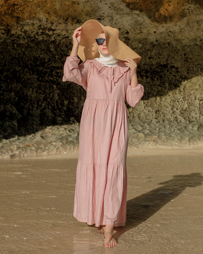 Mafaza dress blush