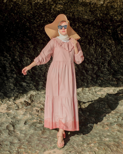 Mafaza dress blush