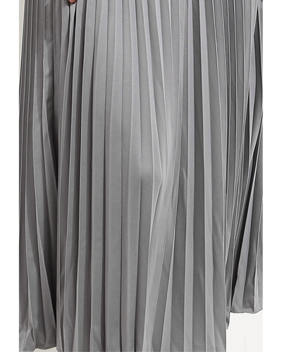 Madame pleats skirt stone