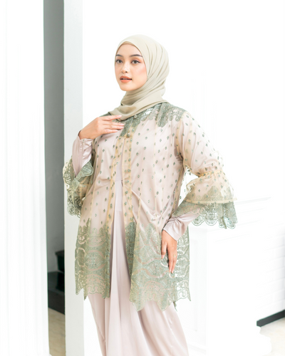 Exclusive Eevaa Set (Inner & Outer) - Olive Sage