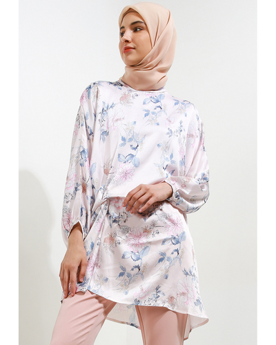 Blouse seruni pilin babypink