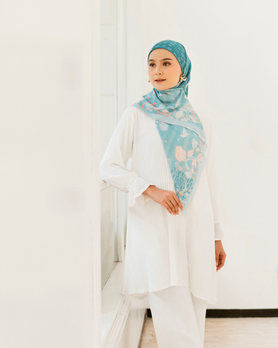 Louisa scarves emerald
