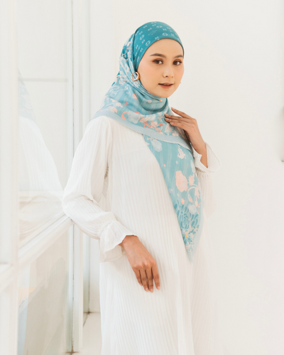 Louisa scarves emerald