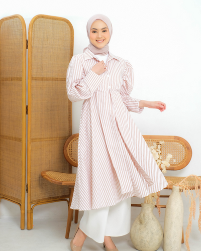 Aidene midi dress oat