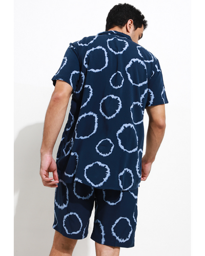 Daily pajamas ring male blue
