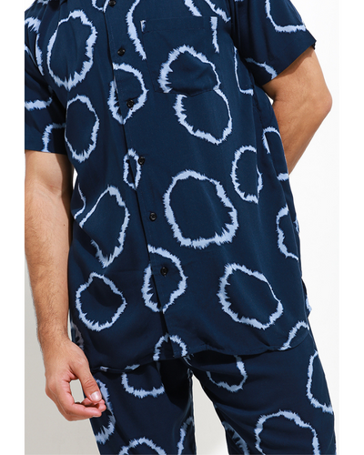 Daily pajamas ring male blue