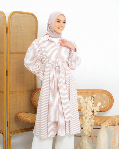 Aidene midi dress oat