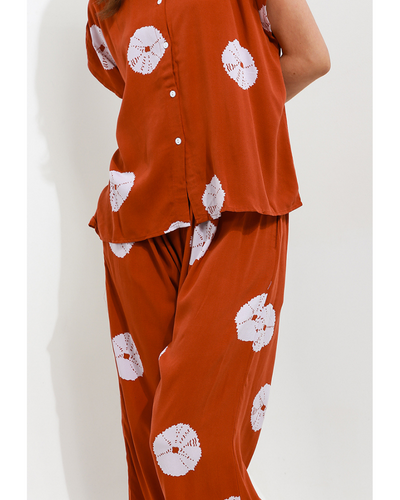 Daily pajamas orange female