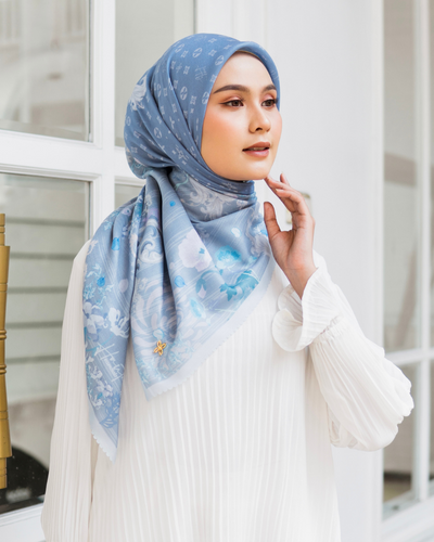 Louisa scarves denim