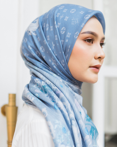 Louisa scarves denim
