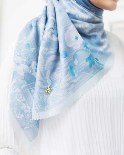 Louisa scarves denim