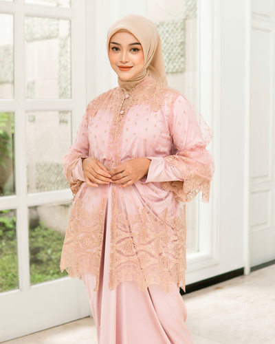 Exclusive Eevaa Set (Inner & Outer) - Pink Rose