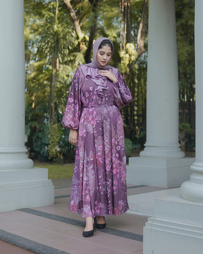 Blossom dress amethyst