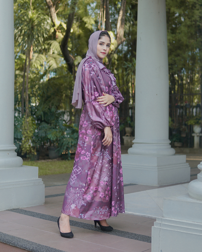 Blossom dress amethyst