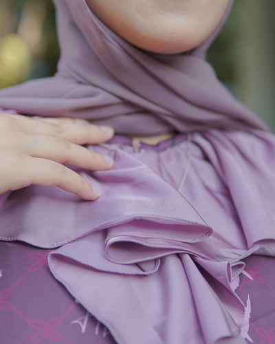 Blossom dress amethyst