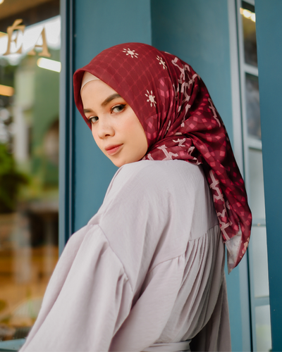 Sofia scarves redwood