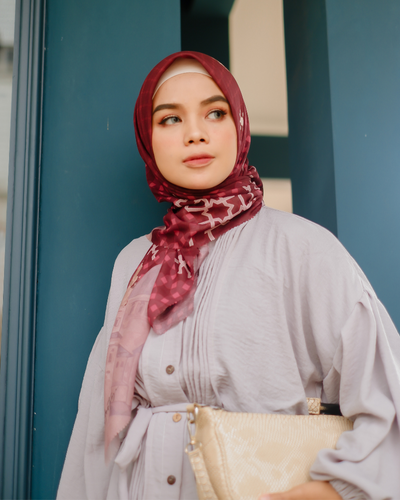 Sofia scarves redwood