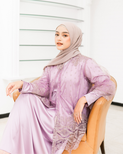 Exclusive Eevaa Set (Inner & Outer) -  Amethyst