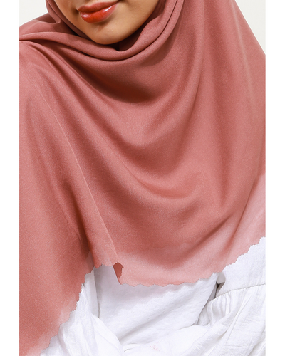 Leena plain scarves french pink