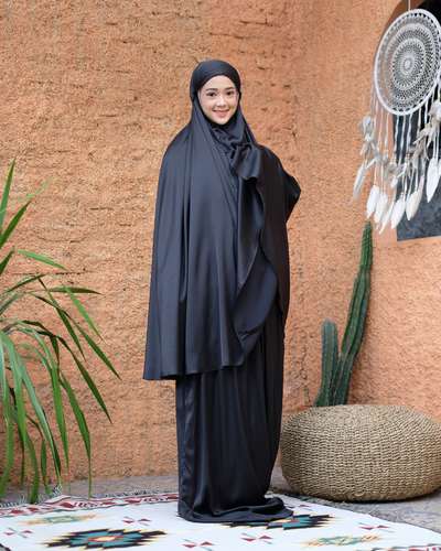 Mukena khadijah doffblack