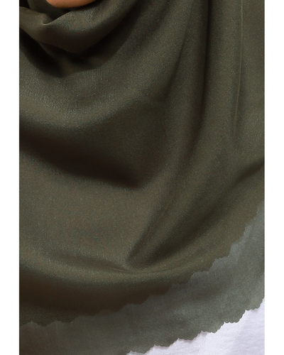 Leena plain scarves olive
