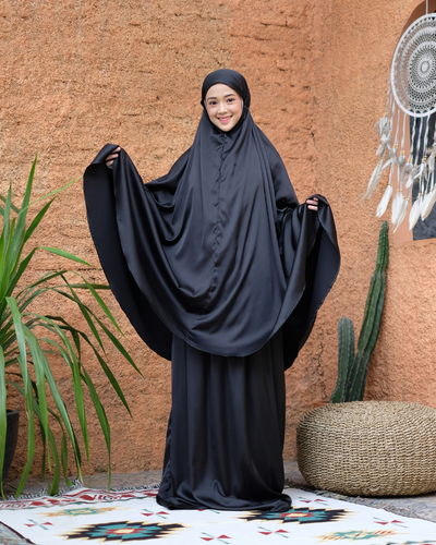 Mukena khadijah doffblack