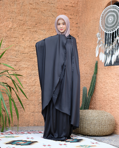 Mukena khadijah doffblack