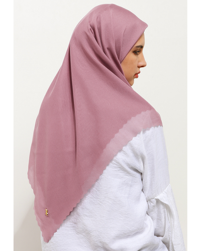 Leena plain scarves rose