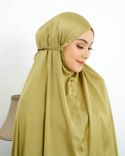 Mukena khadijah olive