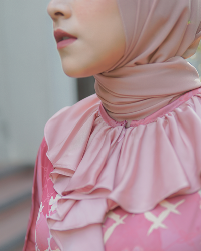 Blossom dress ruby