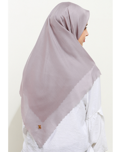 Leena plain scarves nude purple
