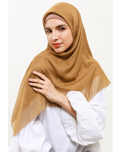 Leena plain scarves gold