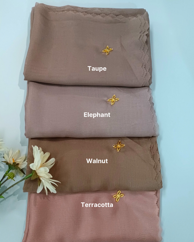 Leena Plain Scarves - New Colors