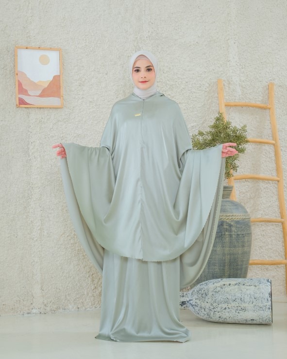 Aisya Prayer Robe - Jumbo Size