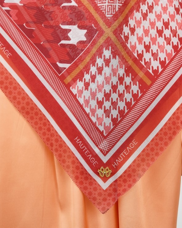Dasiya Scarves - Teracota