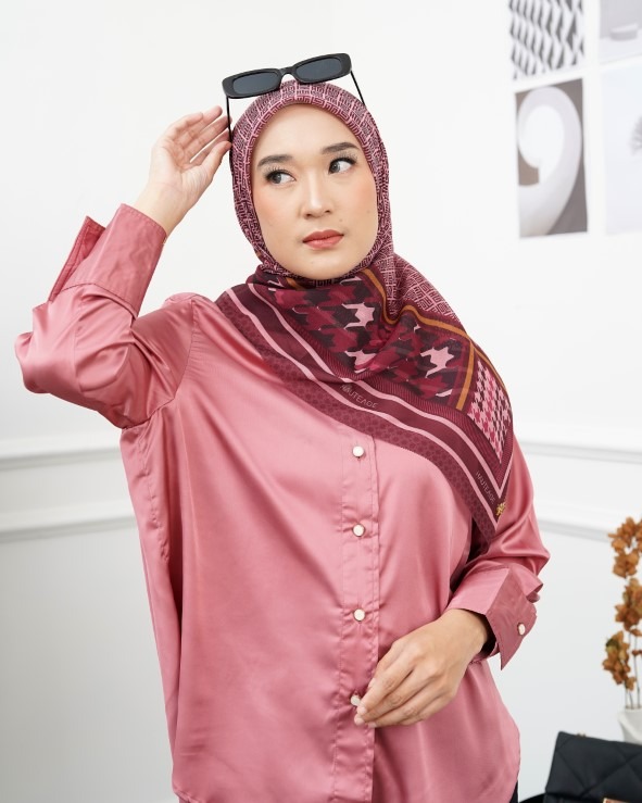 Dasiya Scarves - Maroon